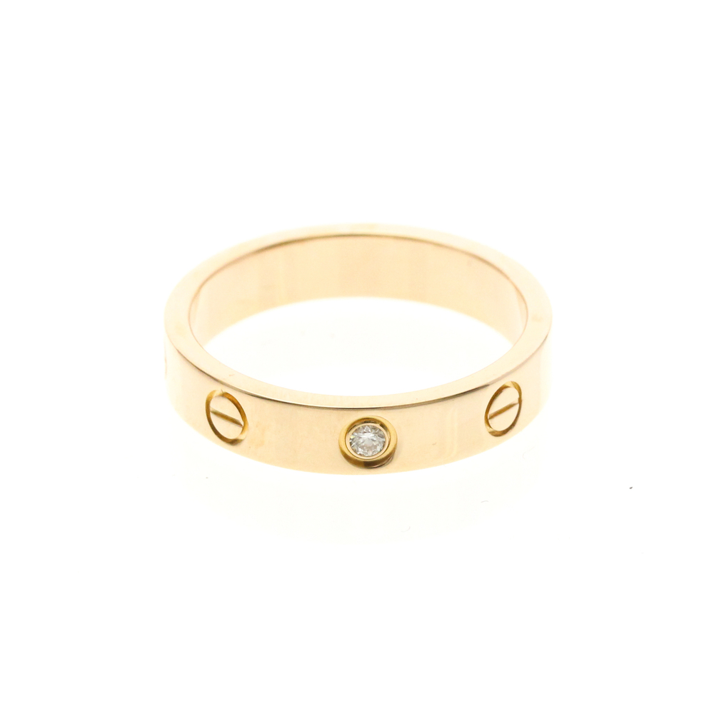 CARTIER Authentic 18k Gold Diamond Love Ring